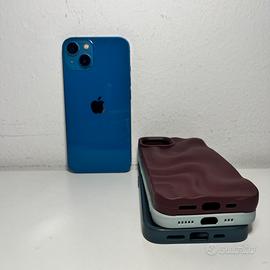 APPLE IPHONE 13 128GB BLU SBLOCCATO + 3 COVER