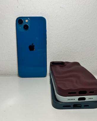 APPLE IPHONE 13 128GB BLU SBLOCCATO + 3 COVER
