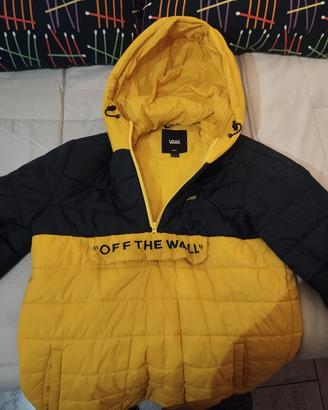 PIUMINO INVERNALE VANS BLU E GIALLO TAGLIA SMALL