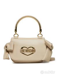 BORSA LOVE MOSCHINO pu Fiocchi Avorio NUOVA