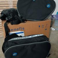 coppia borse morbide universali  kappa 