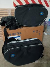 coppia borse morbide universali  kappa 