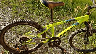 Bici bimbo usata rockrider mtb 20