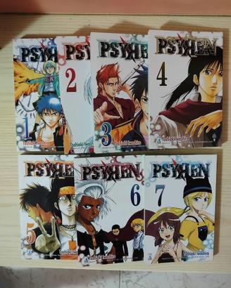 Psyren 1-7 Manga