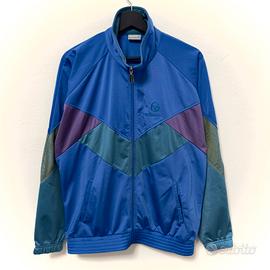 Sergio Tacchini vintage top con zip da uomo