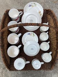 Set da 5 the caffè Mikasa porcellana giappone ‘80