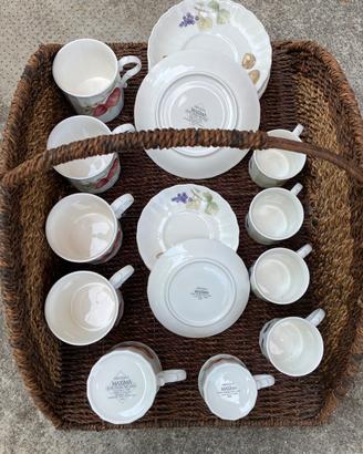 Set da 5 the caffè Mikasa porcellana giappone ‘80