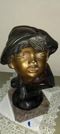 scultura in bronzo 