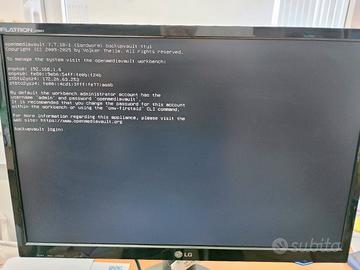 Monitor LG L226WU 22" 16:10 NON FUNZIONANTE