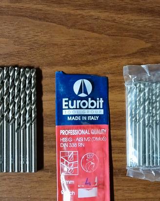 Eurobit punte per metallo da 3 e 4 mm