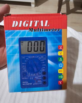 multimetro con sensore temperatura 