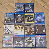 Lotto giochi PS4 e PS3 – 14 titoli – buono stato