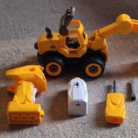 Ruspa smontabile telecomandata