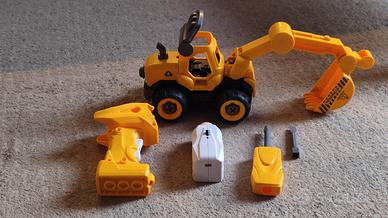 Ruspa smontabile telecomandata