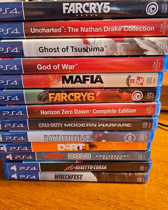 videogiochi per  PS4 lingua Itailana