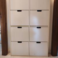SCARPIERA LEGNO BIANCO