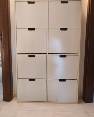 SCARPIERA LEGNO BIANCA