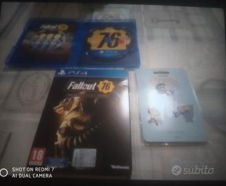 ps4  giochi fallout 76 special edition+ homefront 