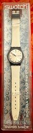 Orologio swatch white delight
