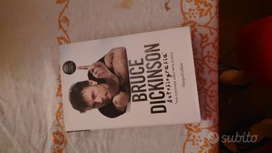 bruce dickinson autobiografia autografo
