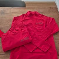 magliette termiche rosse anni 12
