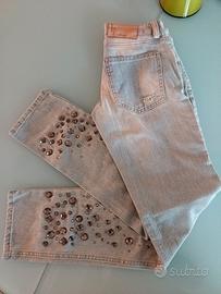 Jeans con strass Denny Rose 