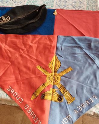 Lotto Coppia Foulard+ Basco Carristi Esercito