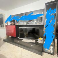 parete attrezzata moderna 