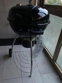 Barbecue a carbonella o a legna nero NATERIAL
