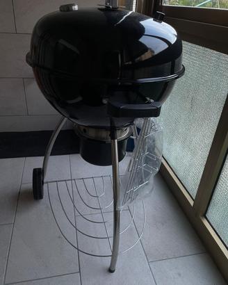 Barbecue a carbonella o a legna nero NATERIAL