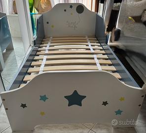 Letto lettino bambini con materassino antisoffoco