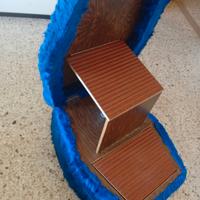 Pouf multifunzionale anni 70 