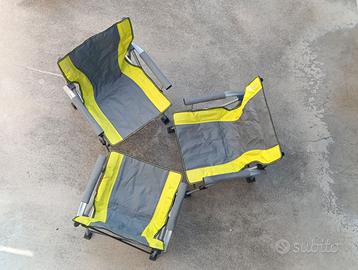 3 sedie campeggio - BRUNNER RAPTOR