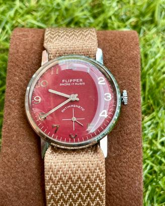 Flipper Antimagnetic Ancre 17 Rubis NOS