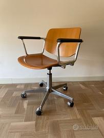 Sedia girevole ufficio vintage anni 70’