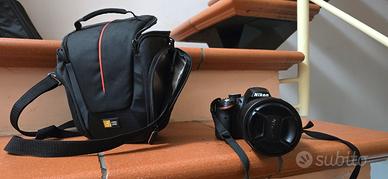 Nikon d3200 con obiettivo 18-140 stabilizzato
