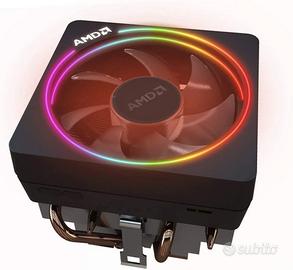 AMD Wraith Prism rgb CPU cooler dissipatore gaming