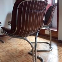 sedie vintage sedia Radiofreccia in acciaio cromat