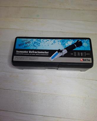 Rifrattometro Red Sea + PH tester Milwaukee + TDS