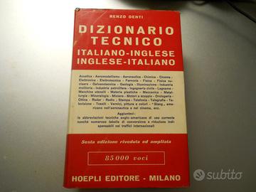 Dizionario Tecnico Inglese-Italiano U.HOEPLI