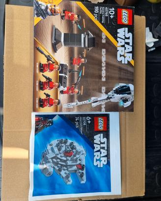 Lego star wars mini millenium centro addestramento