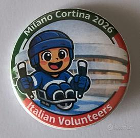 Paralimpiadi Milano Cortina 2026 - Spilla volontar