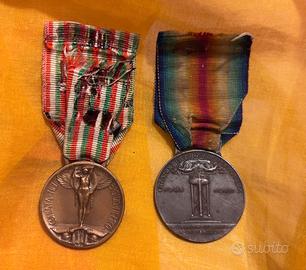 Coppia Medaglie 1915-1918 WW1