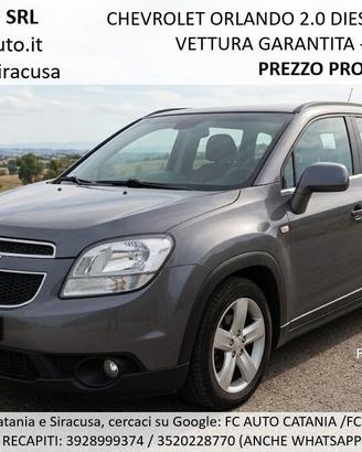 CHEVROLET ORLANDO 2.0 DIESEL 163CV 2011