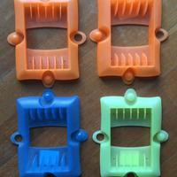 Porta Cd da tavolo in plastica colorati