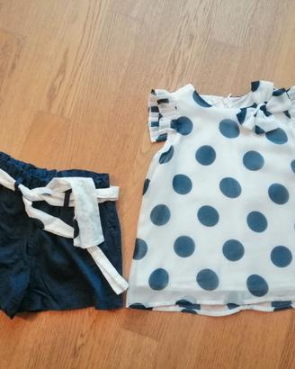 Completo estivo bambina Prenatal 