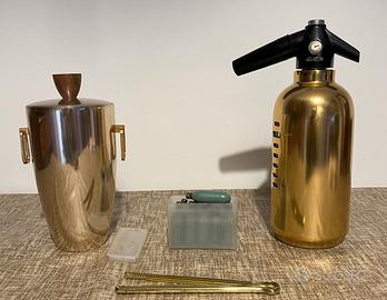 Set sifone selz e porta ghiaccio