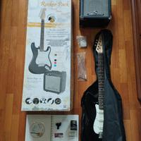 Chitarra Elettrica con amplificatore + accessori