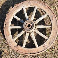 Ruote carro antico