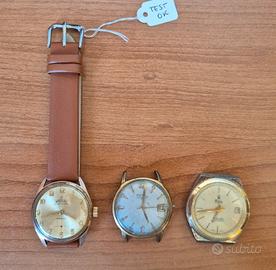 lotto orologi vintage 
